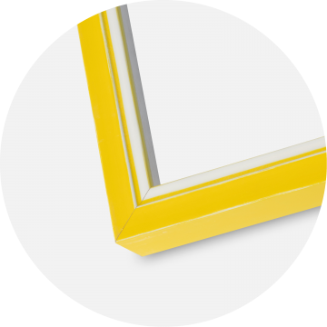 Mavanti Frame Diana Acrylic Glass Yellow 33.11x46.81 inches (84.1x118.9 cm - A0)