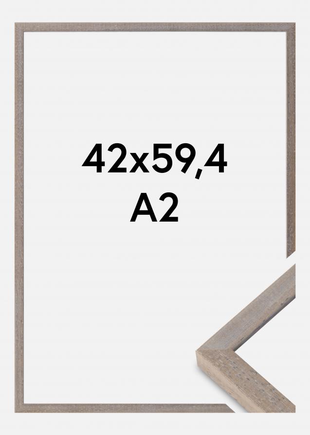 Mavanti Frame Ares Acrylic Glass Grey 16.54x23.39 inches (42x59.4 cm - A2)