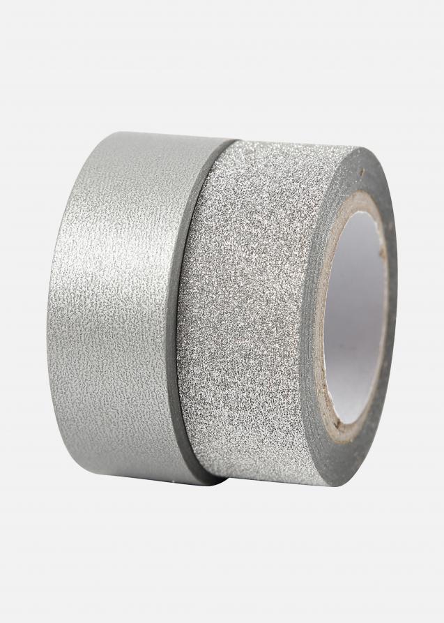 Creativ Company Washi Tape Silver - 15 mm