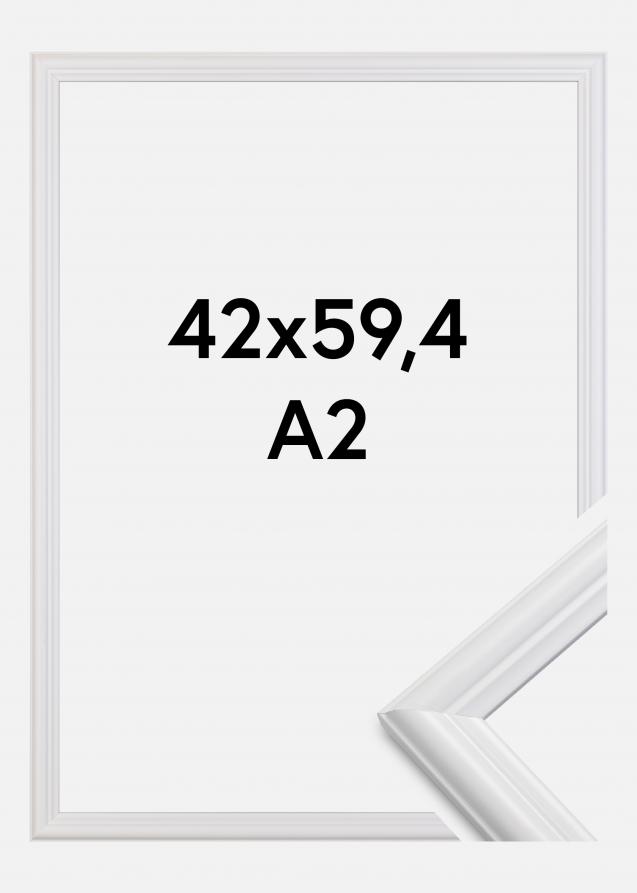Galleri 1 Frame Siljan Acrylic glass White 16.54x23.39 inches (42x59.4 cm - A2)