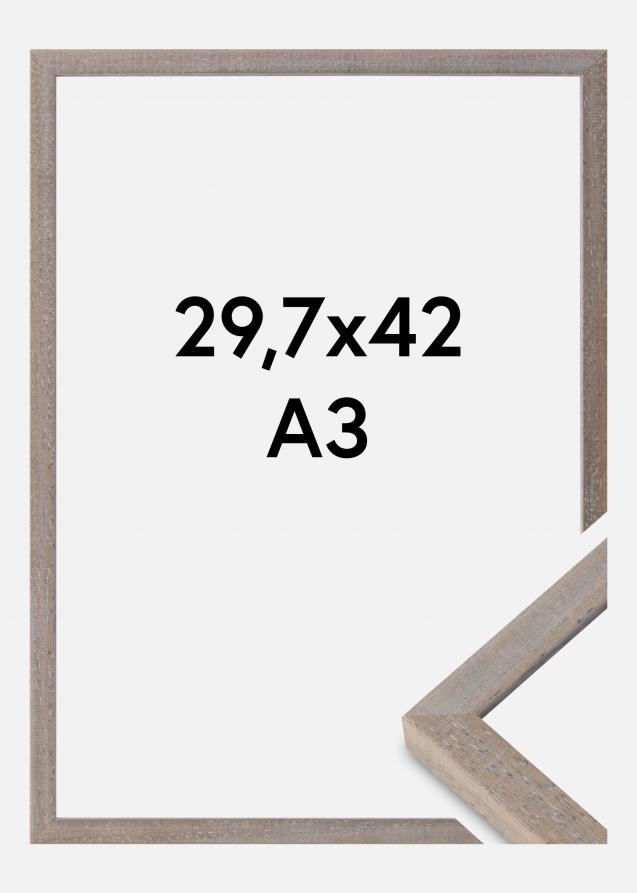 Mavanti Frame Ares Acrylic Glass Grey 11.69x16.54 inches (29.7x42 cm - A3)