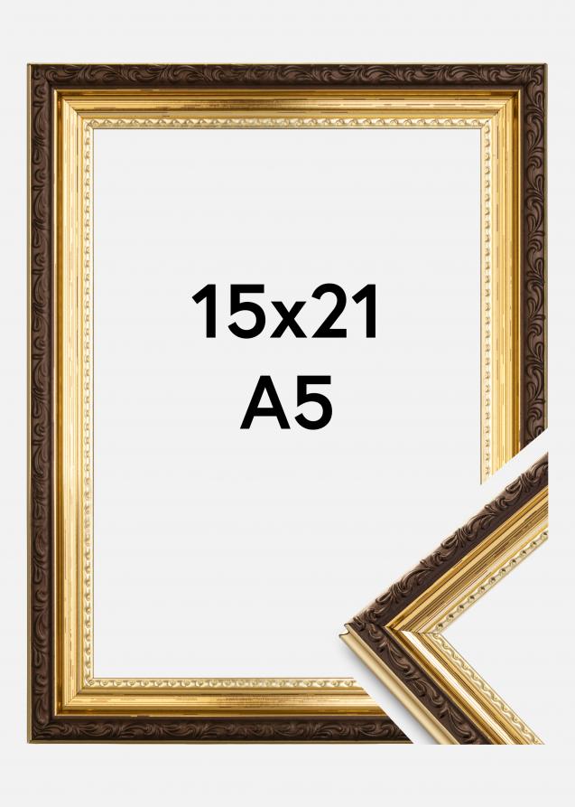 Galleri 1 Frame Abisko Acrylic Glass Gold 5.91x8.27 inches (15x21 cm - A5)