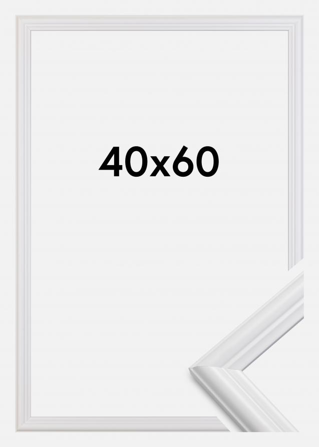 Galleri 1 Frame Siljan Acrylic glass White 15.75x23.62 inches (40x60 cm)