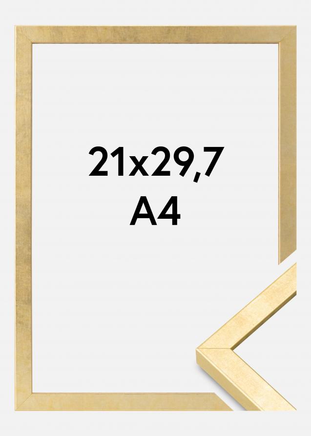 Mavanti Frame Ares Acrylic Glass Gold 8.27x11.69 inches (21x29.7 cm - A4)