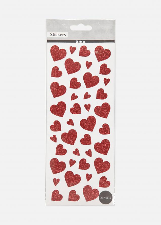 Creativ Company Glitter Stickers Hearts