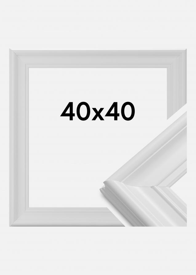 Galleri 1 Frame Mora Premium Acrylic glass White 15.75x15.75 inches (40x40 cm)