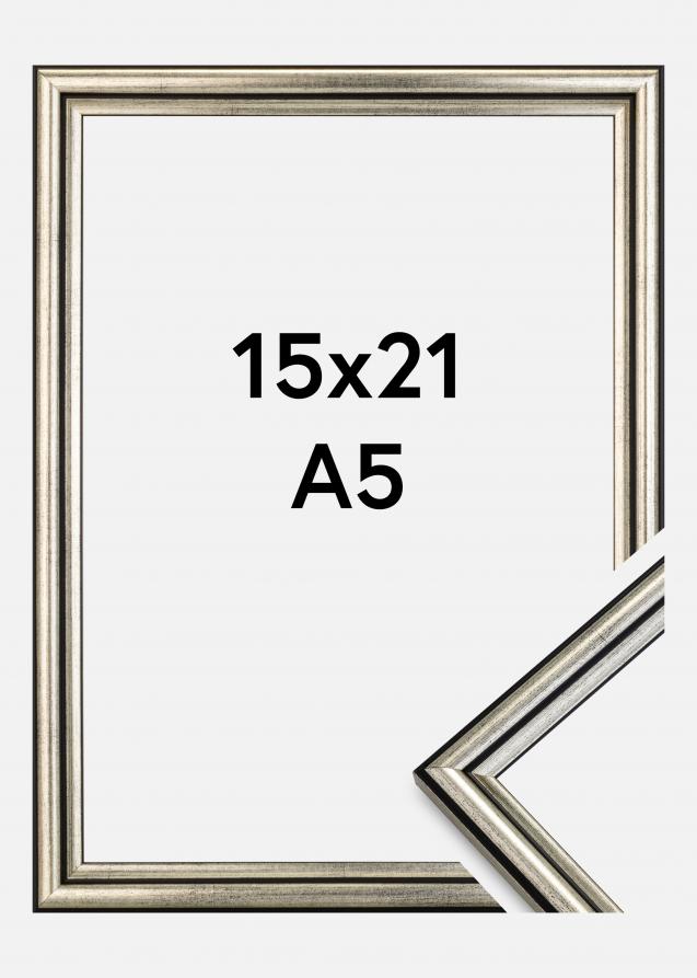 Galleri 1 Frame Horndal Acrylic glass Silver 5.91x8.27 inches (15x21 cm - A5)