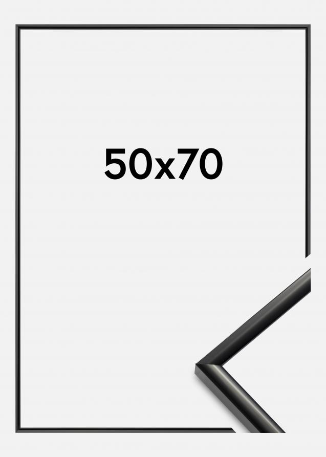 BGA Nordic Frame New Lifestyle Acrylic glass Black 19.69x27.56 inches (50x70 cm)