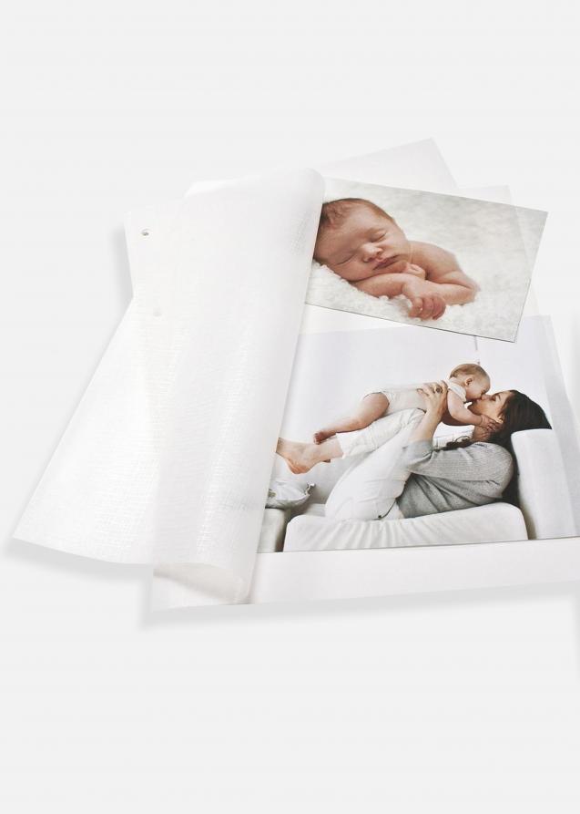 Estancia Album sheets A4 - 20 White sheets