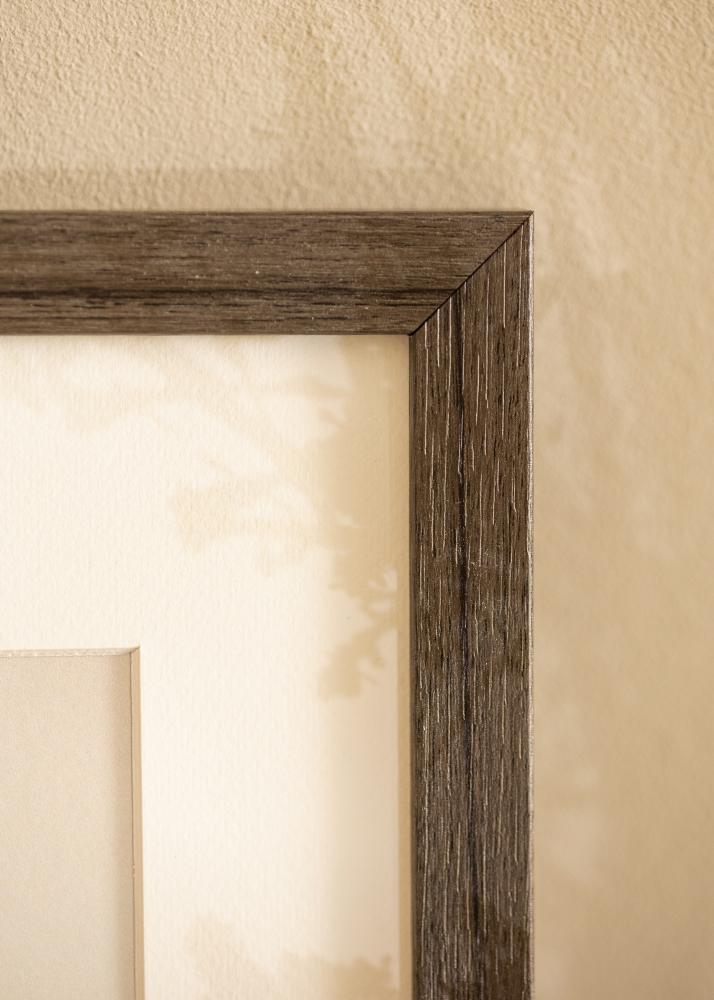 Mavanti Frame Hermes Acrylic Glass Grey Oak 24.41x36.61 inches (62x93 cm)