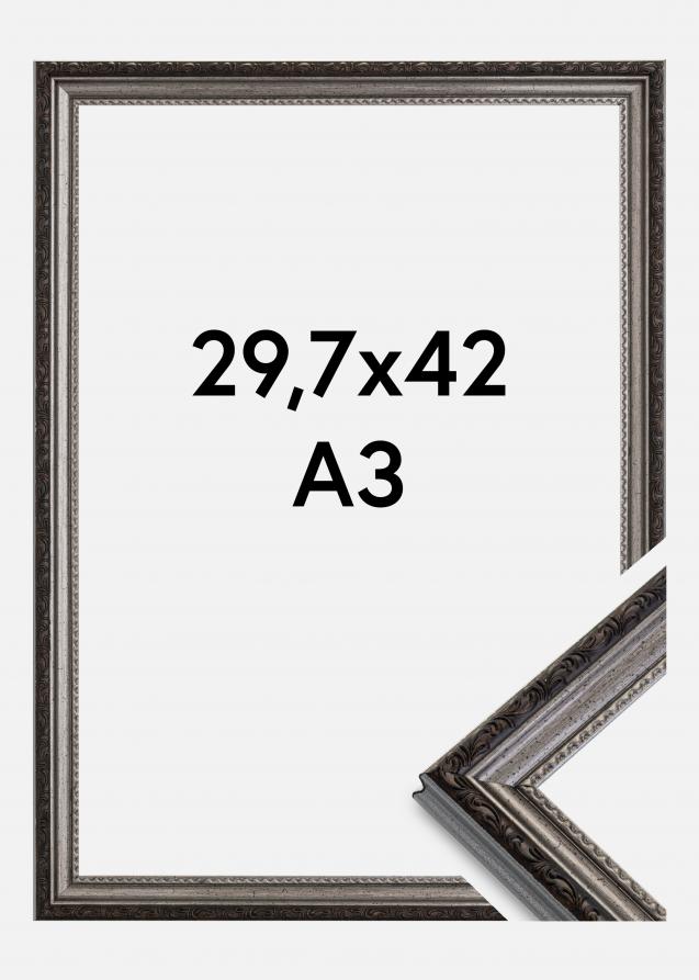 Galleri 1 Frame Abisko Acrylic glass Silver 11.69x16.54 inches (29.7x42 cm - A3)