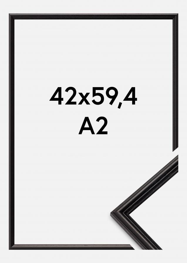 Galleri 1 Frame Horndal Acrylic glass Black 16.54x23.39 inches (42x59.4 cm - A2)
