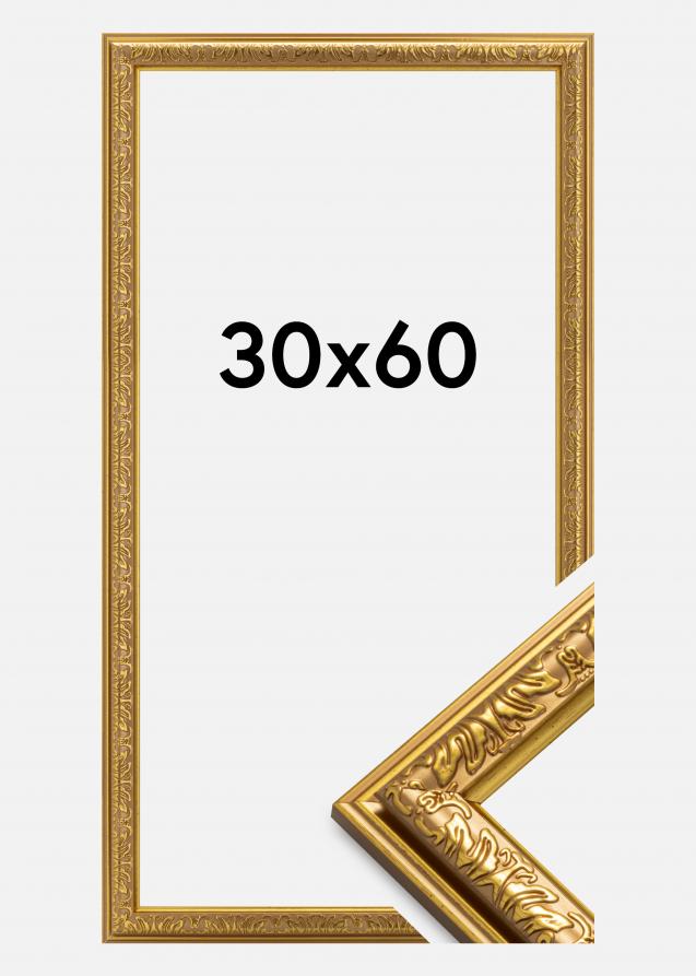 Artlink Frame Nostalgia Acrylic glass Gold 11.81x23.62 inches (30x60 cm)