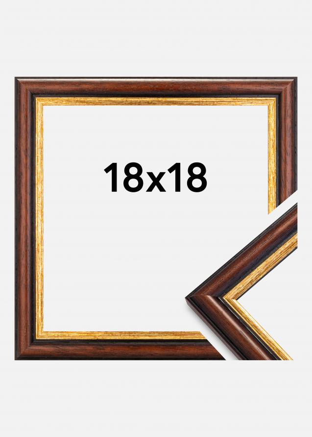 Galleri 1 Frame Siljan Acrylic glass Brown 7.09x7.09 inches (18x18 cm)