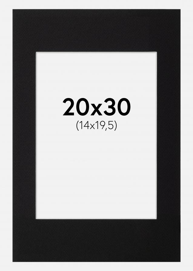 Artlink Mount Black Standard (White Core) 20x30 cm (14x19.5)