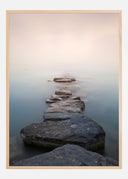 Stones in line Poster