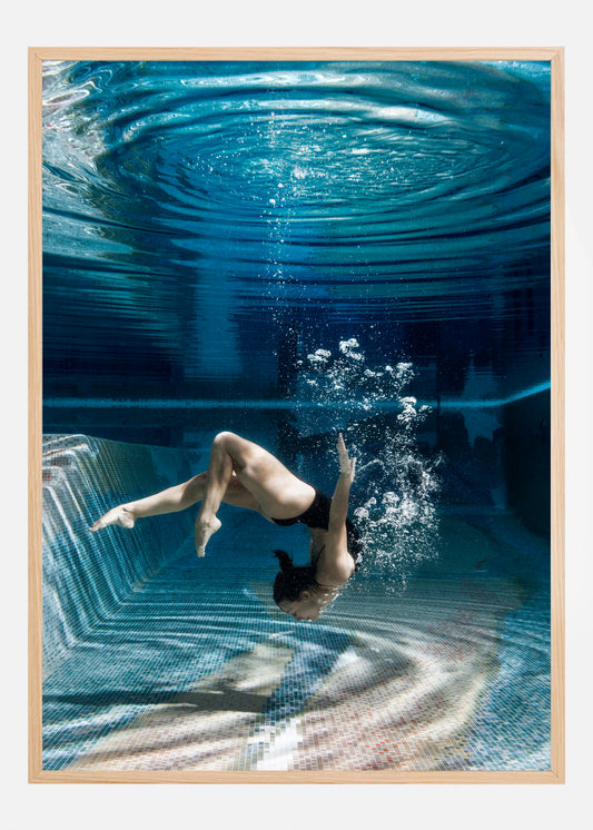 Swimming Inside Poster