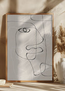 Abstract Face No1. Poster