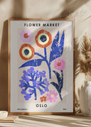 Flower Market. Oslo Poster