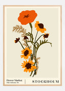 Flower Market. Stockholm Poster III