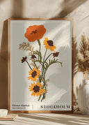 Flower Market. Stockholm Poster III