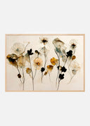 Beautiful Dry Flowers Poster