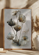 Crystal Flowers Poster