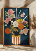 Flowers At Night Poster