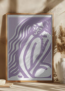 The Silence (Purple) Poster