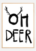 Oh Deer Poster