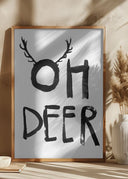 Oh Deer Poster