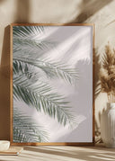 Blush Palm Leaves Poster