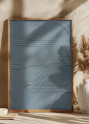 Mud Texture Blue II Poster