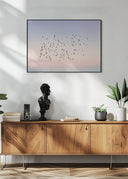 Sunset Flight Poster