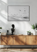 Seascape BW Poster
