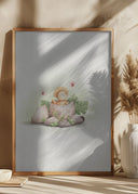 Kawaii Dinosaur Poster I