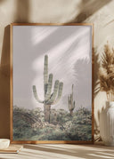 Pink Saguaro Poster