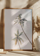 Tropical Palms Poster