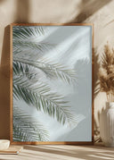Blue Palms Poster