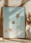 Sunny Cali Palm Tree Poster