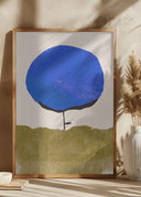 Blue Flower Poster