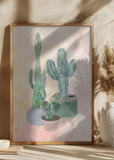 Boho Cactus Trio Poster