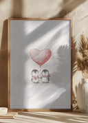 Penguin in Love Poster