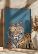 Hip Hop Tiger Poster