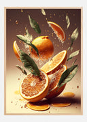 Fresh Oranges Poster II