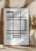 Composition in White Poster
