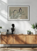 Cranes From Momoyogusa Poster