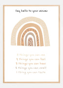 Say hello to your senses Poster