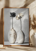 White Ceramic No 3 Poster