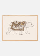 Ours Blanc Poster